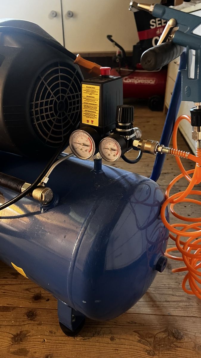 Compressori: Neuwertiger Kompressor Okay Power blau – Nuovo (secondo la descrizione) da Jona venduto da Lili.lou 2