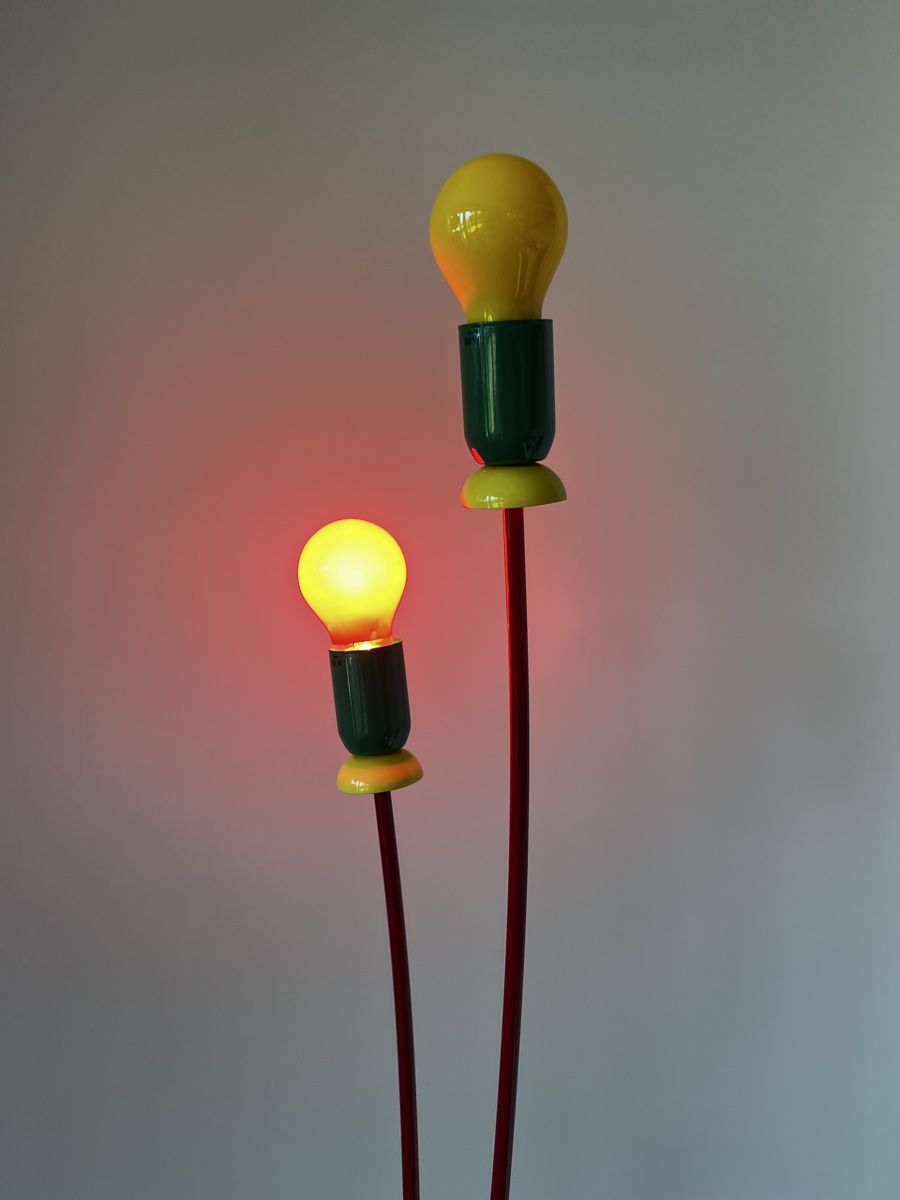 Lampade: Memphis Style Vintage Floor Lamp - 80s Postmodern – Usato da Oberägeri venduto da Theonose74 4