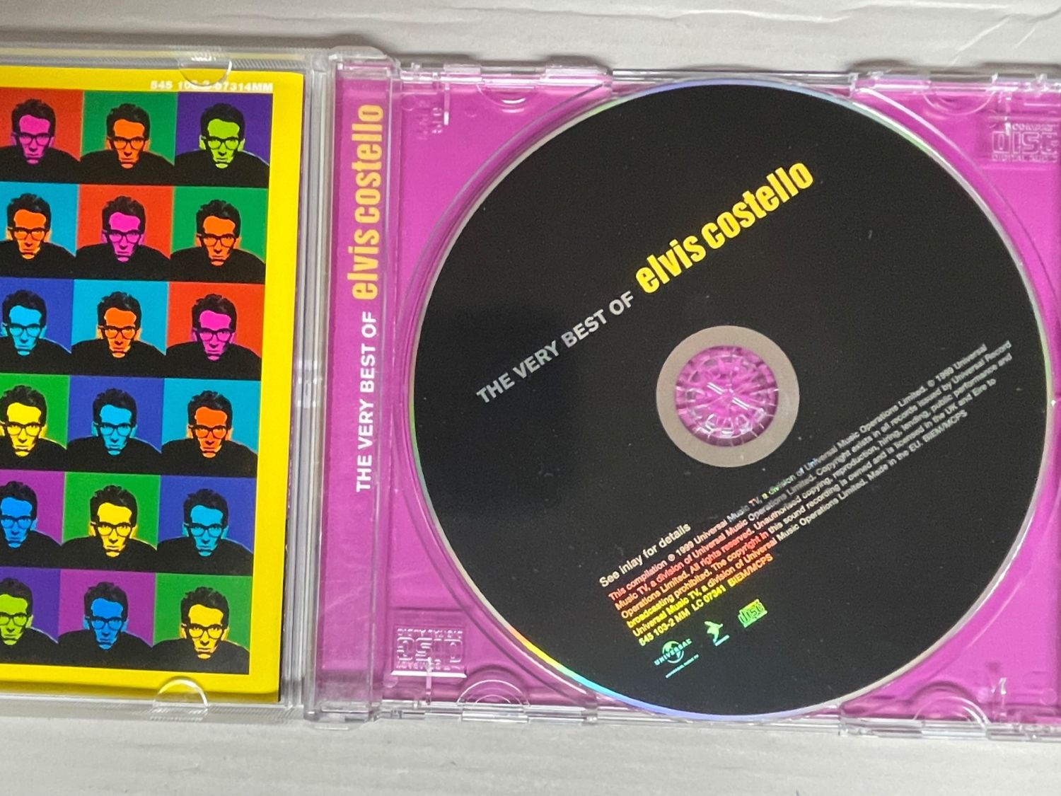 CD: Elvis Costello-The Best – Usato da Muri b. Bern venduto da AdidasCollector 2