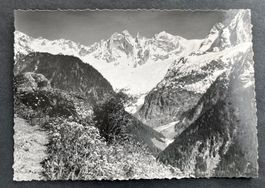 Sciora-Gruppe Bergell/ Fotokarte ca 1950