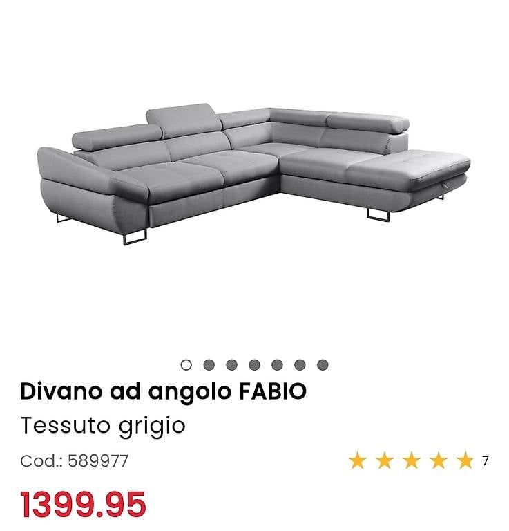 Divani: Divano con chaise lounge – Usato da Bellinzona venduto da dar_fyq9
