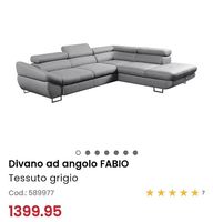 Divano con chaise lounge