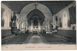 Grandcamp - Intérieur de l'Eglise