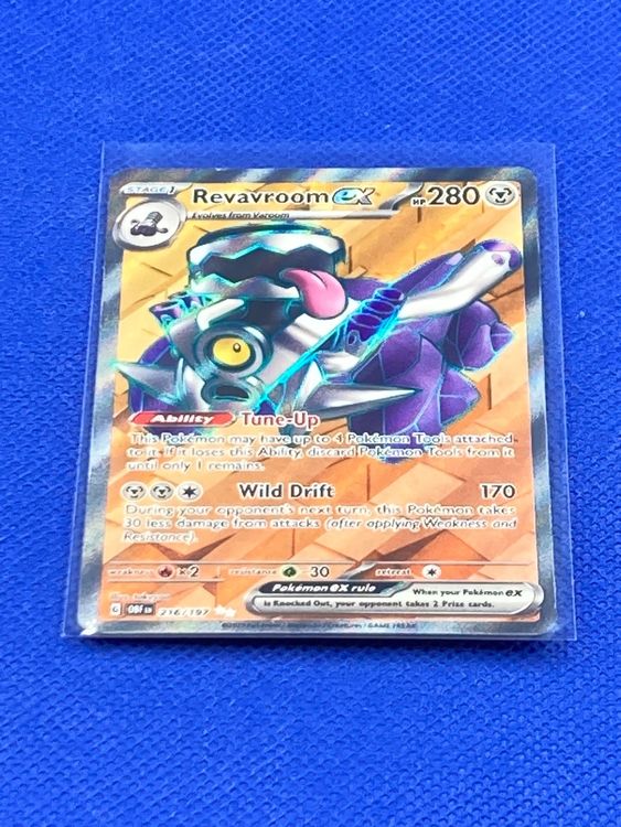 Pokemon Obsidian Flames Revavroom ex 216 / 197 EN | Kaufen auf Ricardo