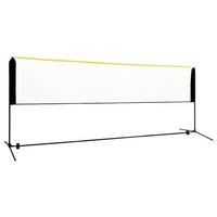 Badmintonnetz Verstellbar 400x103x94-158 cm Metall