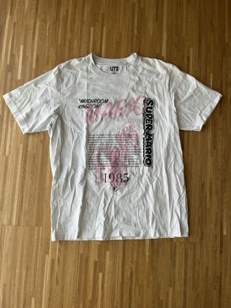 Uniqlo UT x Nintendo Super Mario T-Shirt – Gr. M – Weiss