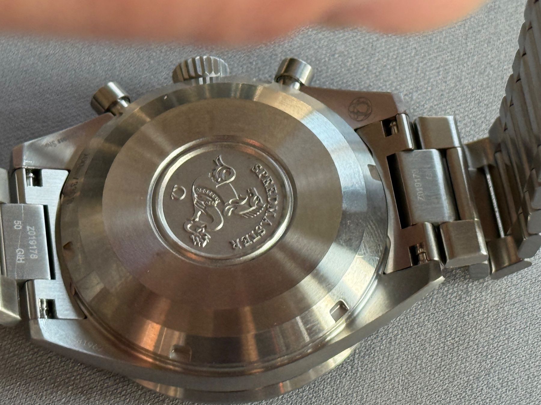 Omega Orologi: Omega Speedmaster Pilot 41mm Stahl Chrono mit Datum – Nuovo e nell'imballaggio originale da Aarau venduto da trader1000 4