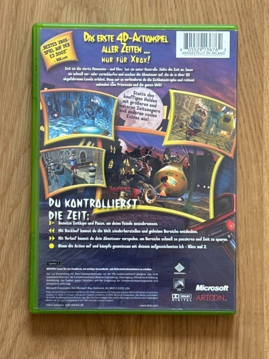 Giochi: Blinx The Time Sweeper - CIB - Xbox – Usato da Uster venduto da GamesAndStuff 1