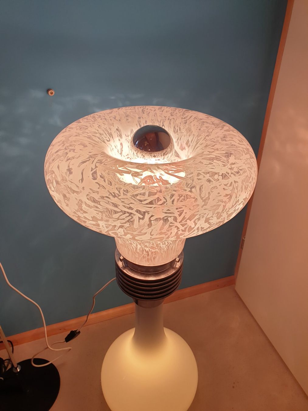 Lampen: Grosse Carlo Nason Lampe – Gebraucht aus rebstein von spacy73 3