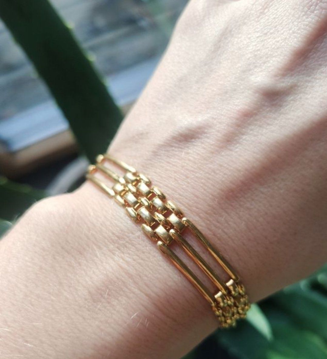 Bracciali & Braccialetti: Vintage vergoldetes Armband – Usato da Schwyz venduto da els_7cys 4