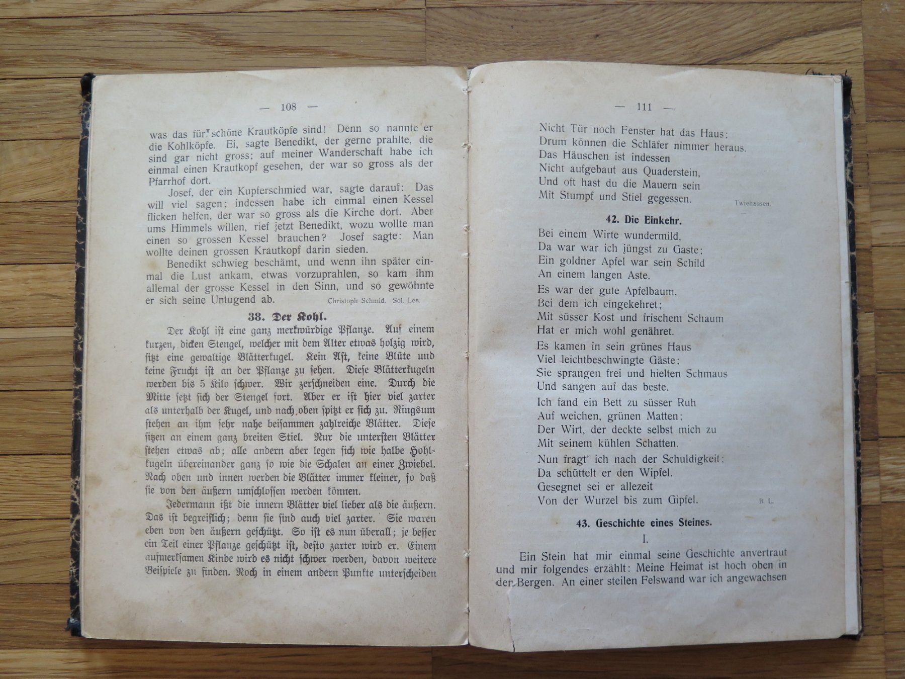 Libri: Schule - Antiquarisches Buch -  Lesebuch Kanton Bern – Usato da Zwingen venduto da Tigertimmi 4