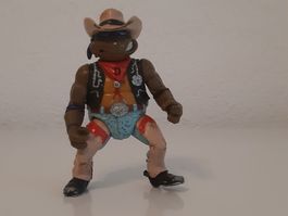 TMNT Ninja Turtles Figure Crazy Cowboy Don 1992