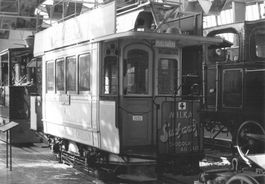Historischer Tram Linie Montreux Chillon Suchard 17 x 11