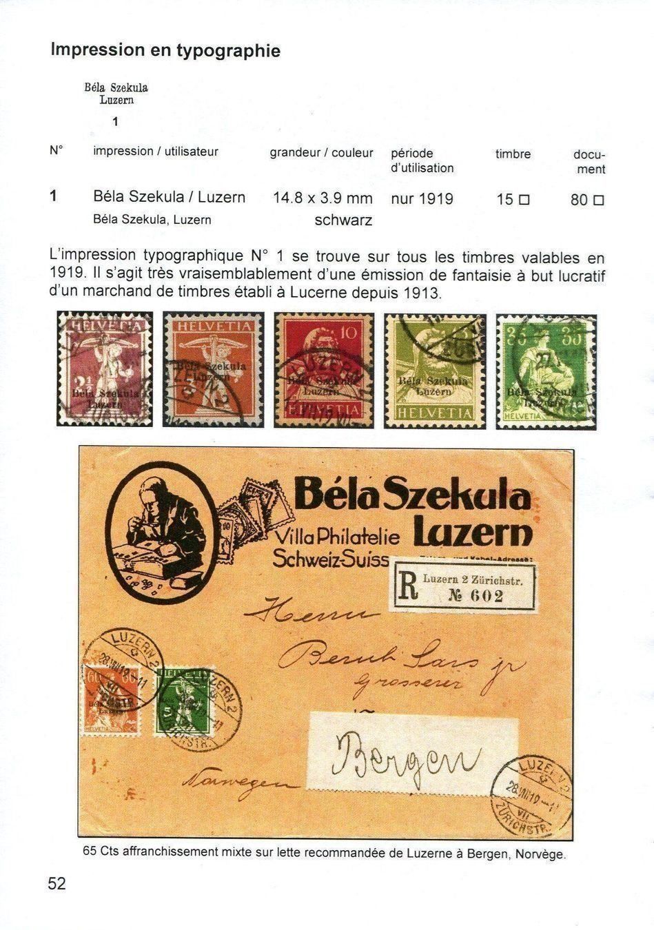 Tutti i francobolli: Schweizer PERFIN Katalog / SWISS PERFINS – Nuovo (secondo la descrizione) da Eglisau venduto da Chperfins 4