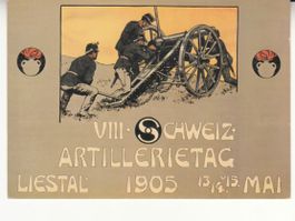 Vlll. Schweizerische Artillerietag Liestal 1905, Retro