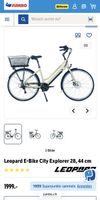 E-Bike Leopard City Explorer 28 Zoll 44 cm Rahmen beige