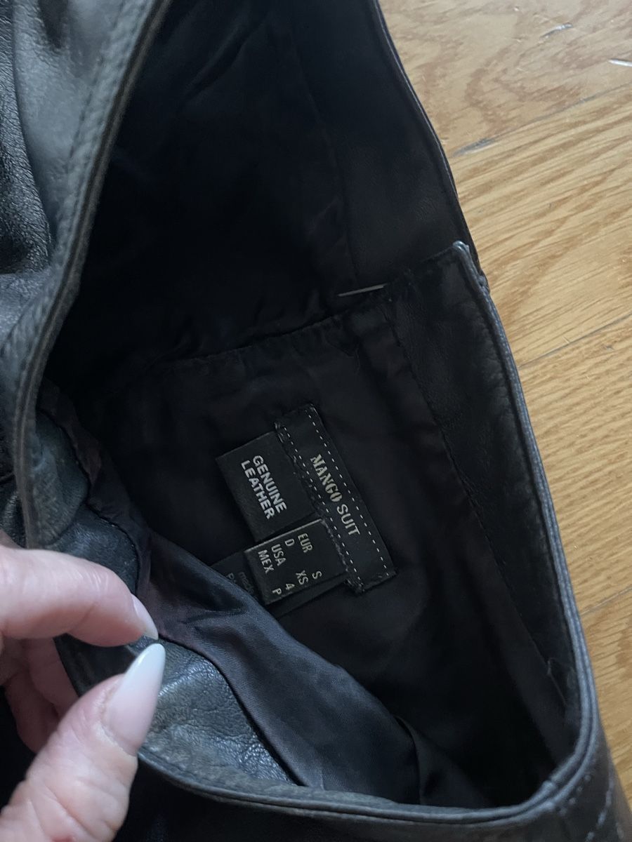 Kleider: Kleid Echtlederkleid schwarz Gr. S Lederkleid – Gebraucht aus Rüschlikon von Lajniii 4
