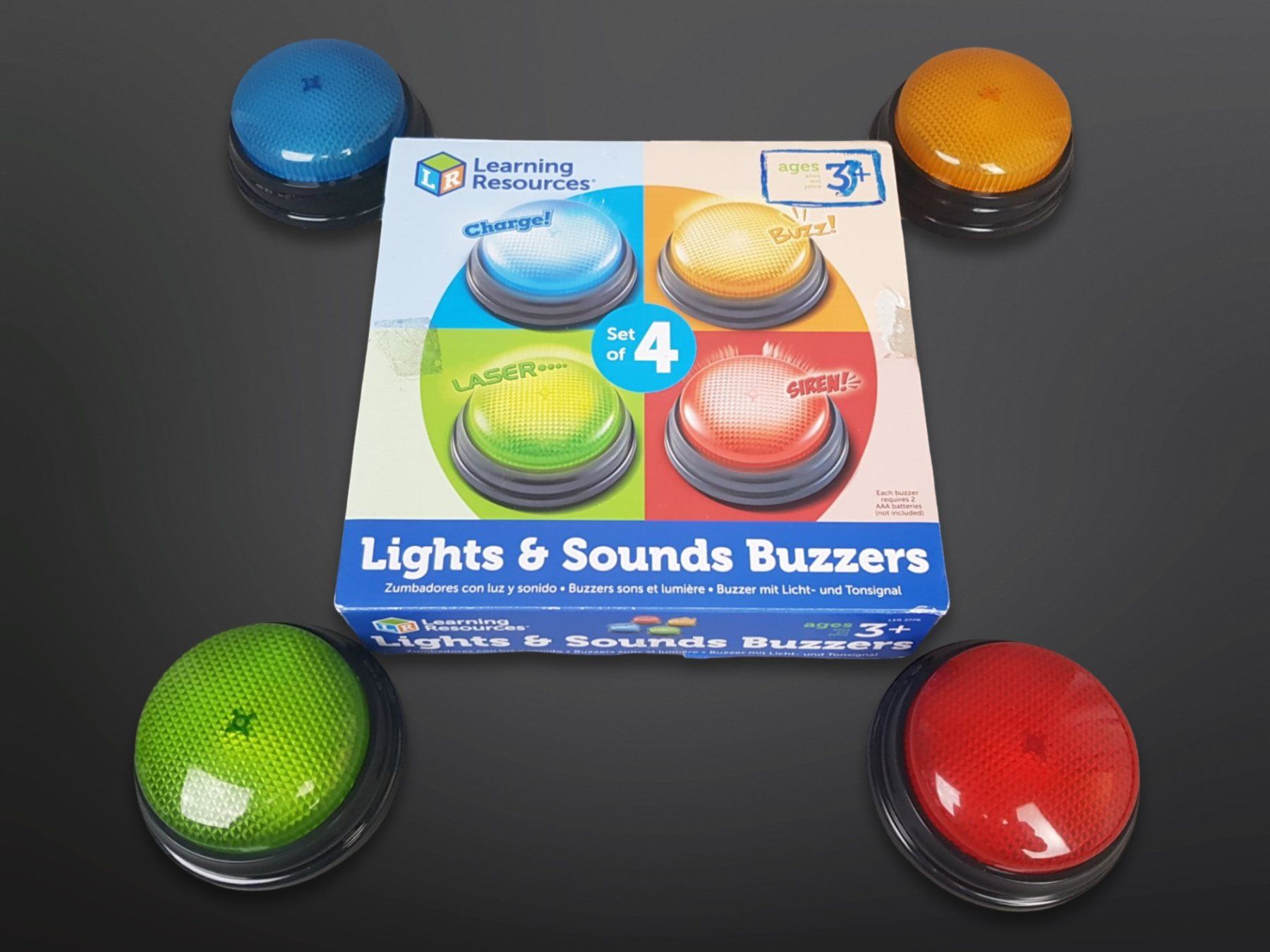 Giochi: LEARNING RESOURCES Lights & Sounds Buzzers – Usato da Suhr venduto da Restwert_Suhr