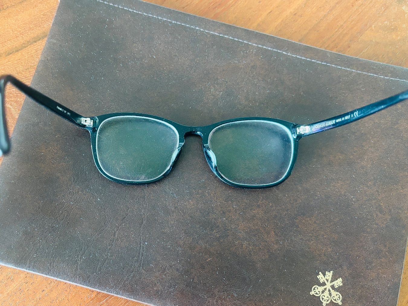 Armani Brillen & Gläser: Original Giorgio Armani Frames Schwarz – Gebraucht aus Lengnau BE von 4ConsultingSolutions 6