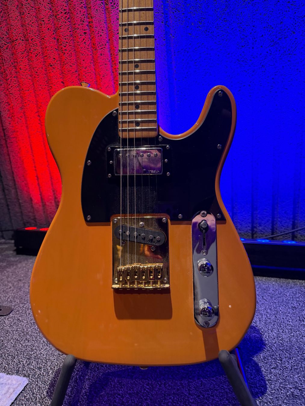 Harley Benton Strumenti musicali: Harley Benton TE-53KR BL Tribute Keith Richards – Usato da Ins venduto da Sycor 1