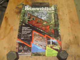 Plakat Werbeplakat Heimwehfluhbahn Interlaken, 80er-Jahre