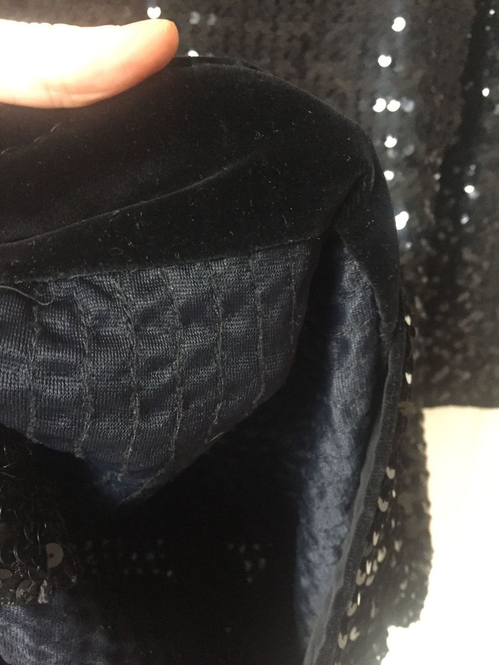 Vestiti: Robe de cocktail paillettes noir 36 – Usato da Küssnacht am Rigi venduto da CALIFRASQUI 3