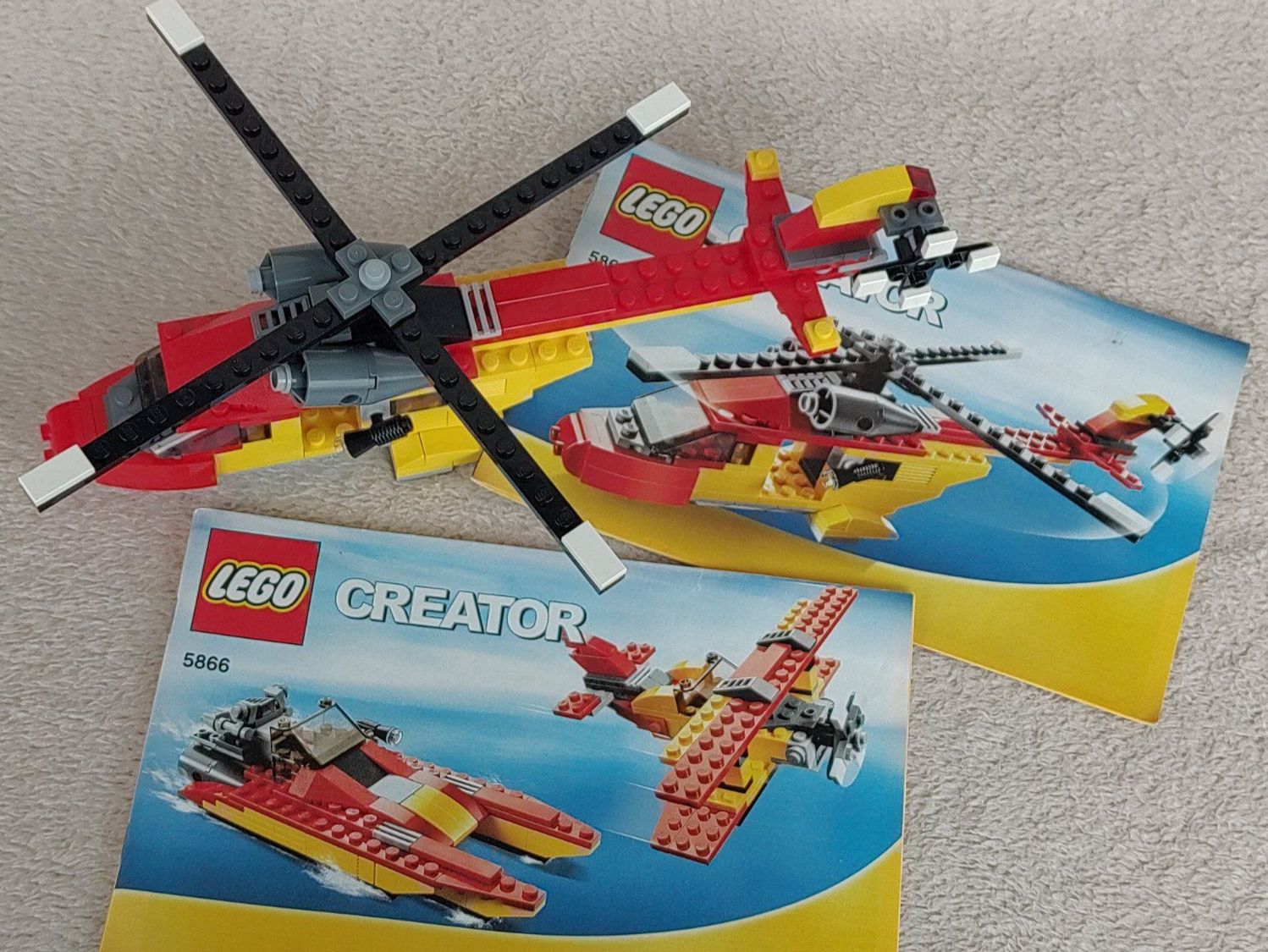 Lego Baukästen: Lego Creator Rettungshelikopter Nr. 5866 – Gebraucht aus Strengelbach von Phorensic_30 5