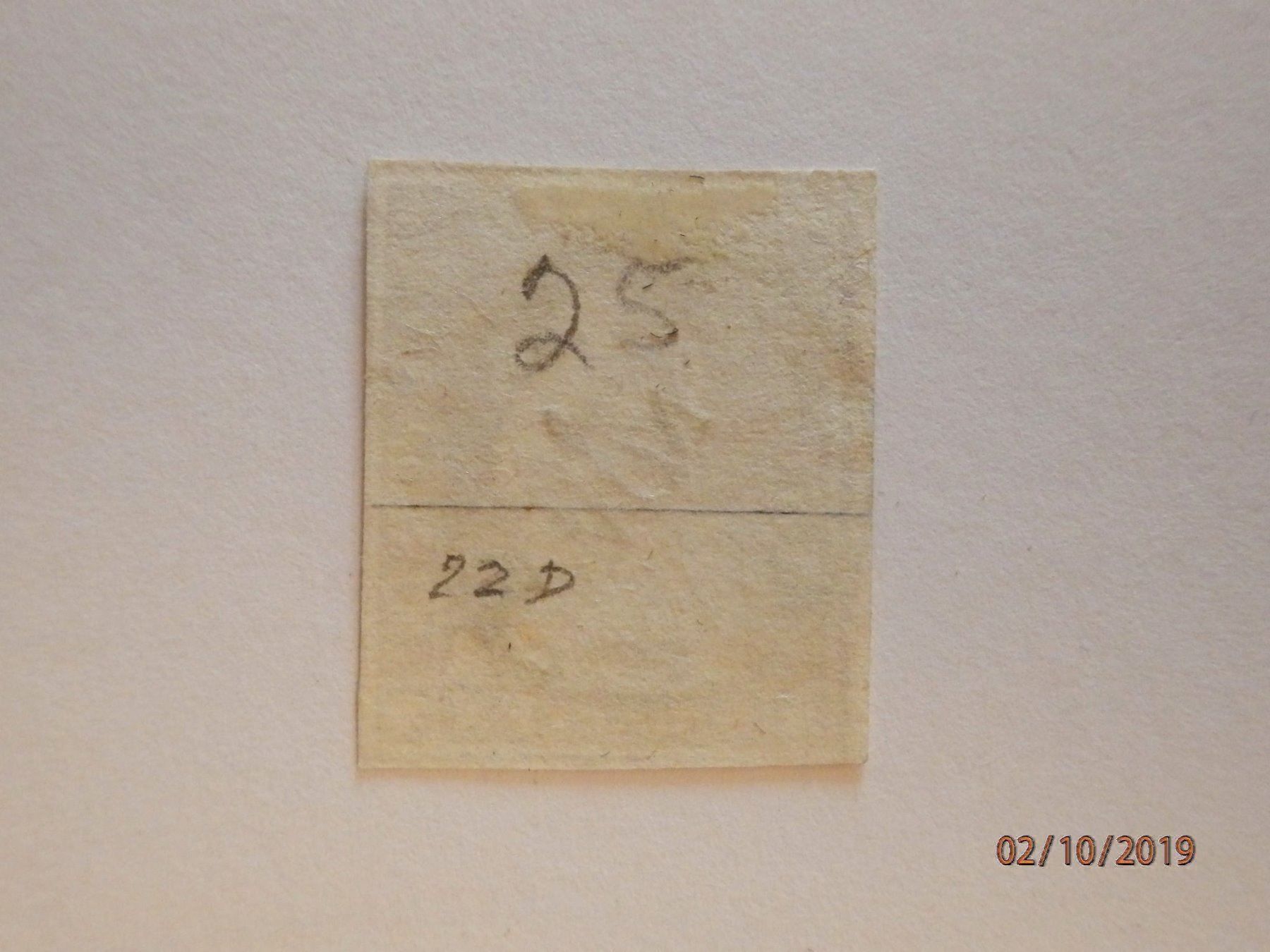Alle Briefmarken: ZNr.22D, Strubeli, Kat. CHF 50.00 – Gebraucht aus Ueberstorf von dinbau 1