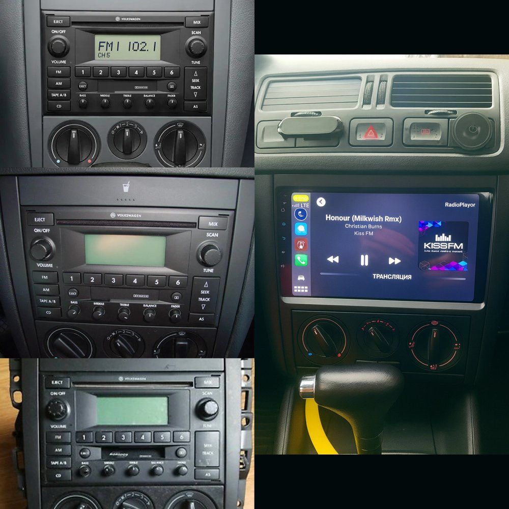 Navigationsgeräte: Vw Golf 4 Autoradio RDS Carplay Android Navi Bluetooth Jetta – Neu und originalverpackt aus Chiasso von online.shop 2