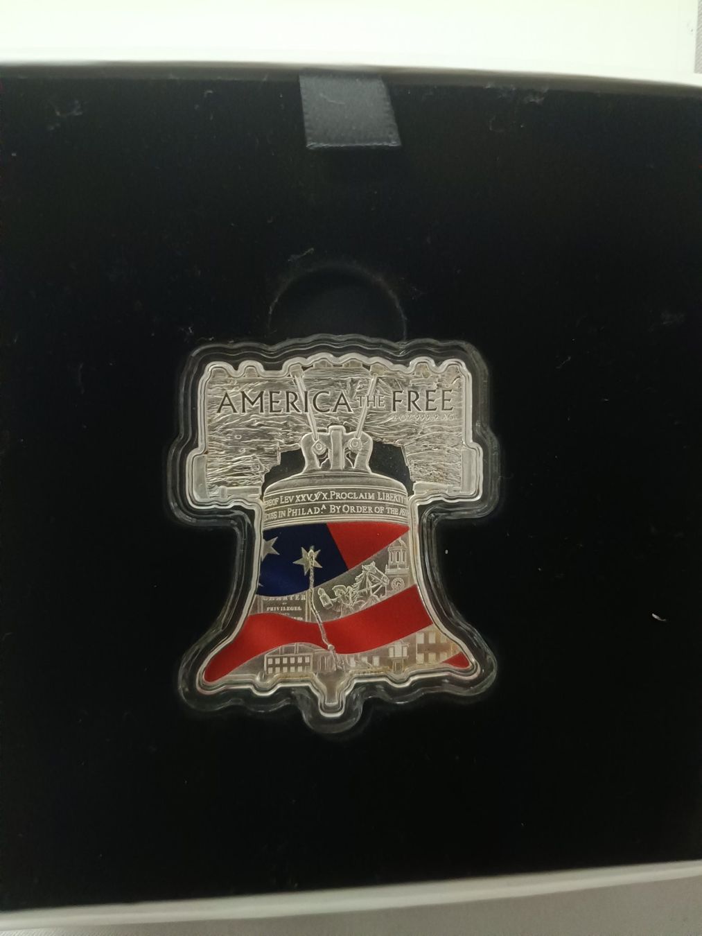 Toutes les monnaies: America The free Silver – Neuf avec emballage d'origine à Sigirino par acquila16 1