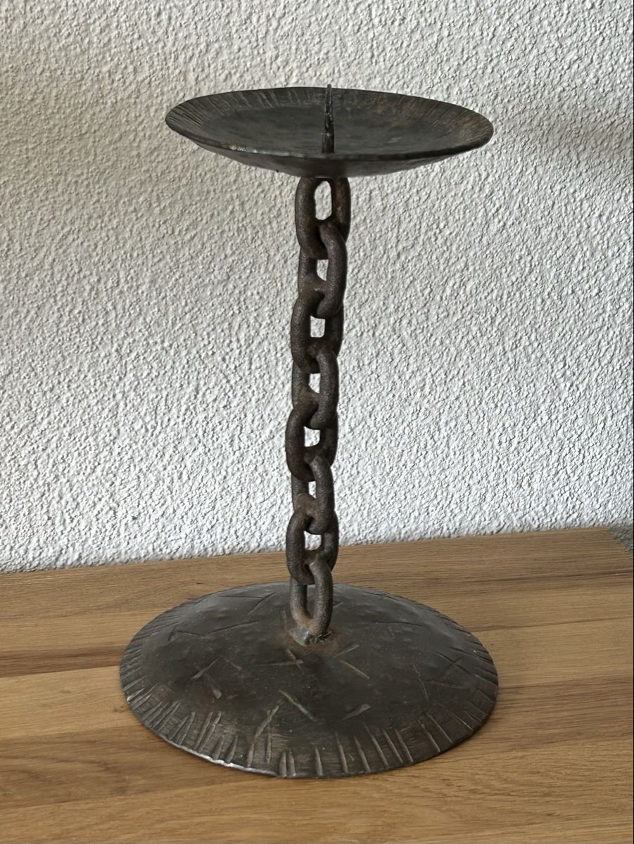Portacandele: Brutalistischer Kerzenständer Eisen Vintage – Usato da Wettingen venduto da Mmccl 7