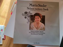 LP Klassiker Maria Stader - Nehmt meine Dank - Porträt