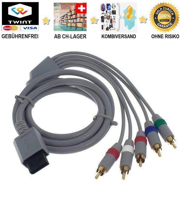 Cavi: YUV Komponenten Kabel VERGOLDET Nintendo – Nuovo e nell'imballaggio originale da Buchs SG venduto da myeasyshop