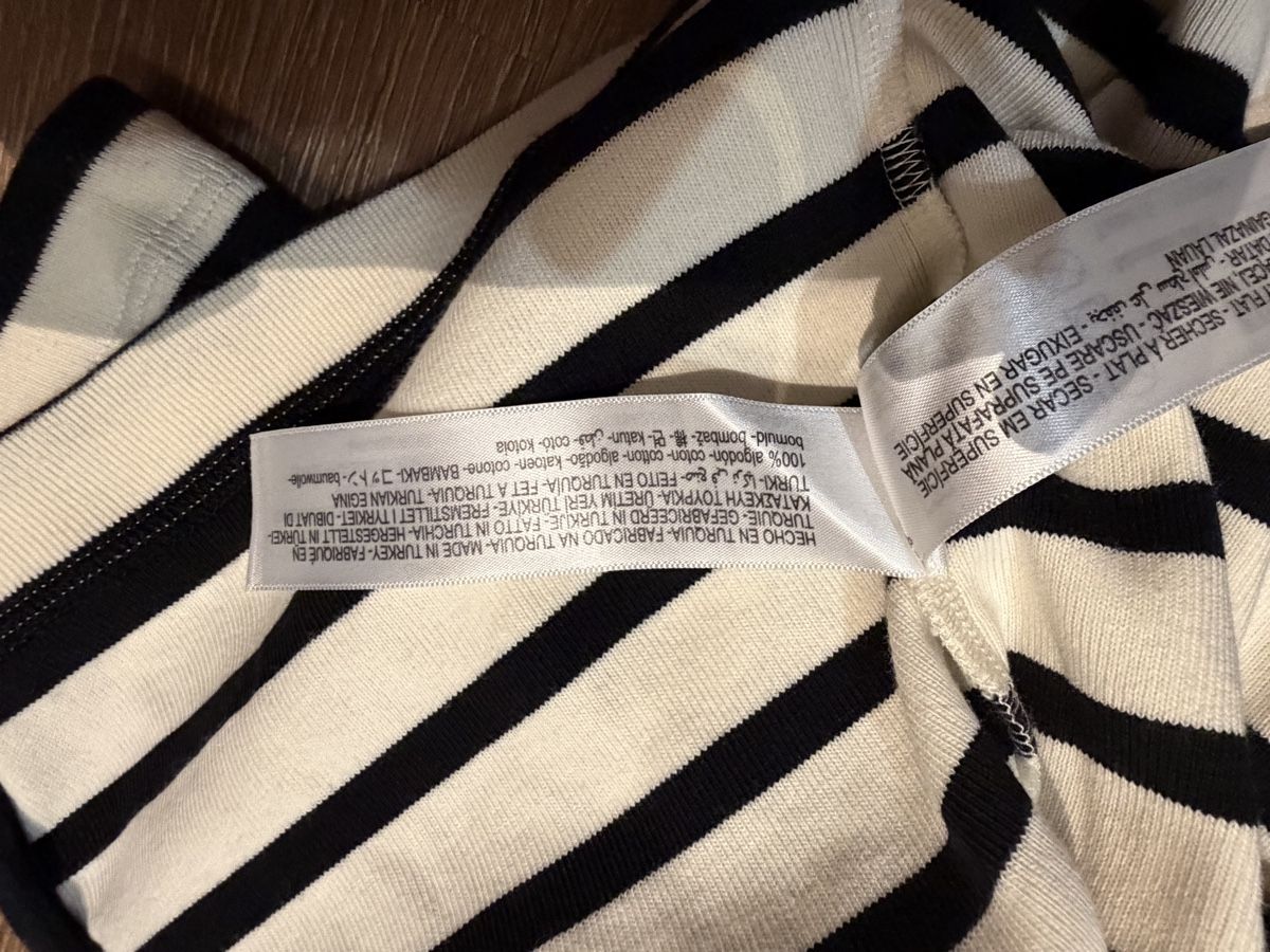 Massimo Dutti Gilet & Giacche senza maniche: Gilet rayé noir blanc S – Nuovo (secondo la descrizione) da Puidoux venduto da shi_rgk7 3