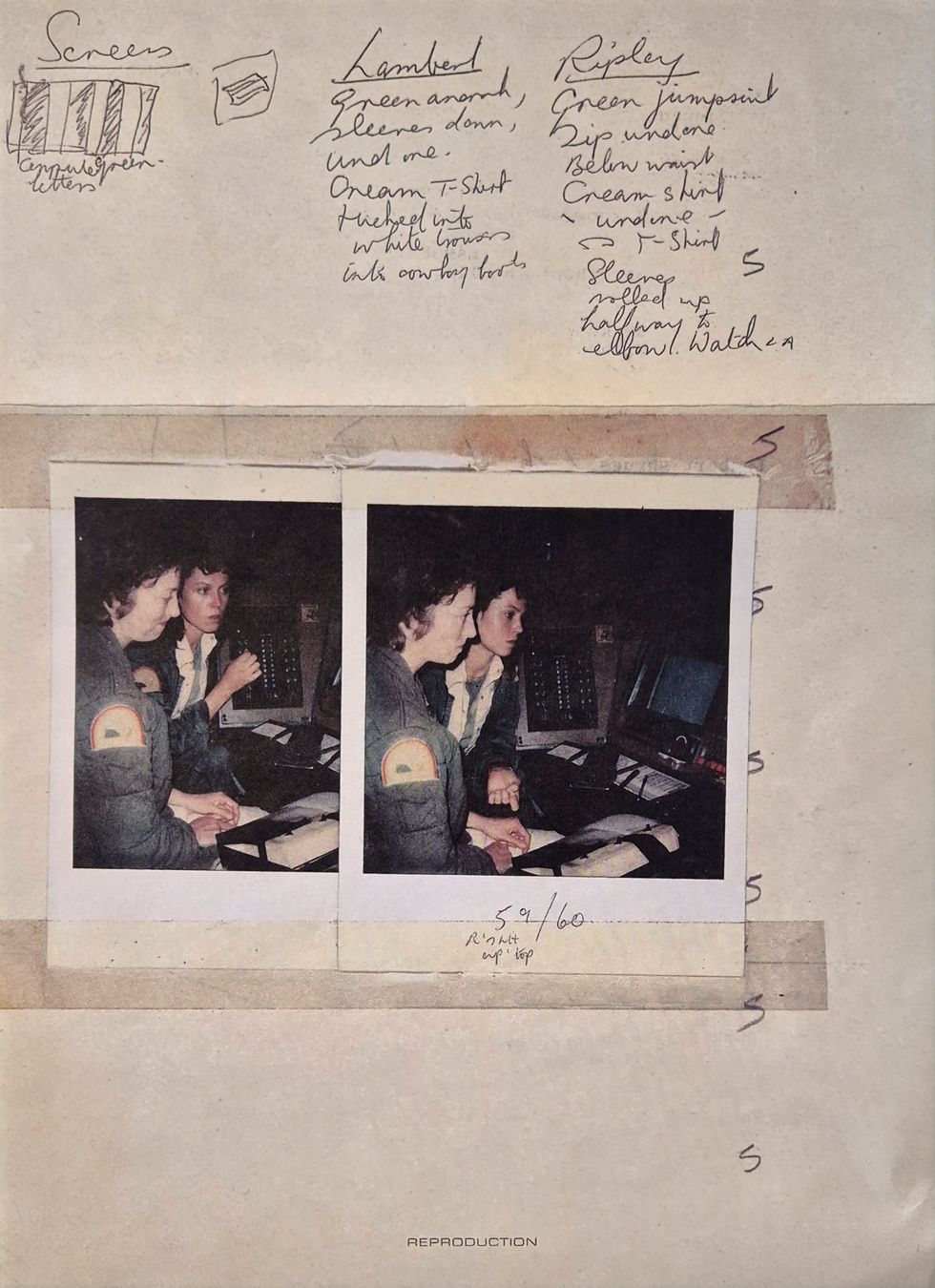 Documents: Alien 1979 : Script modif. de Ridley Scott  (reproduction) – D'occasion à La Chaux-de-Fonds par Artaudw