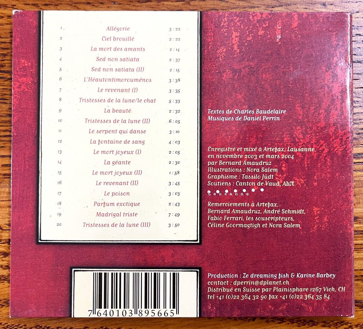 CDs: Fleurs Du Mal - CD – D'occasion à Oftringen par Vucki 1