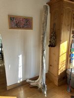Holzstamm mit Wurzel / Kerzenständer