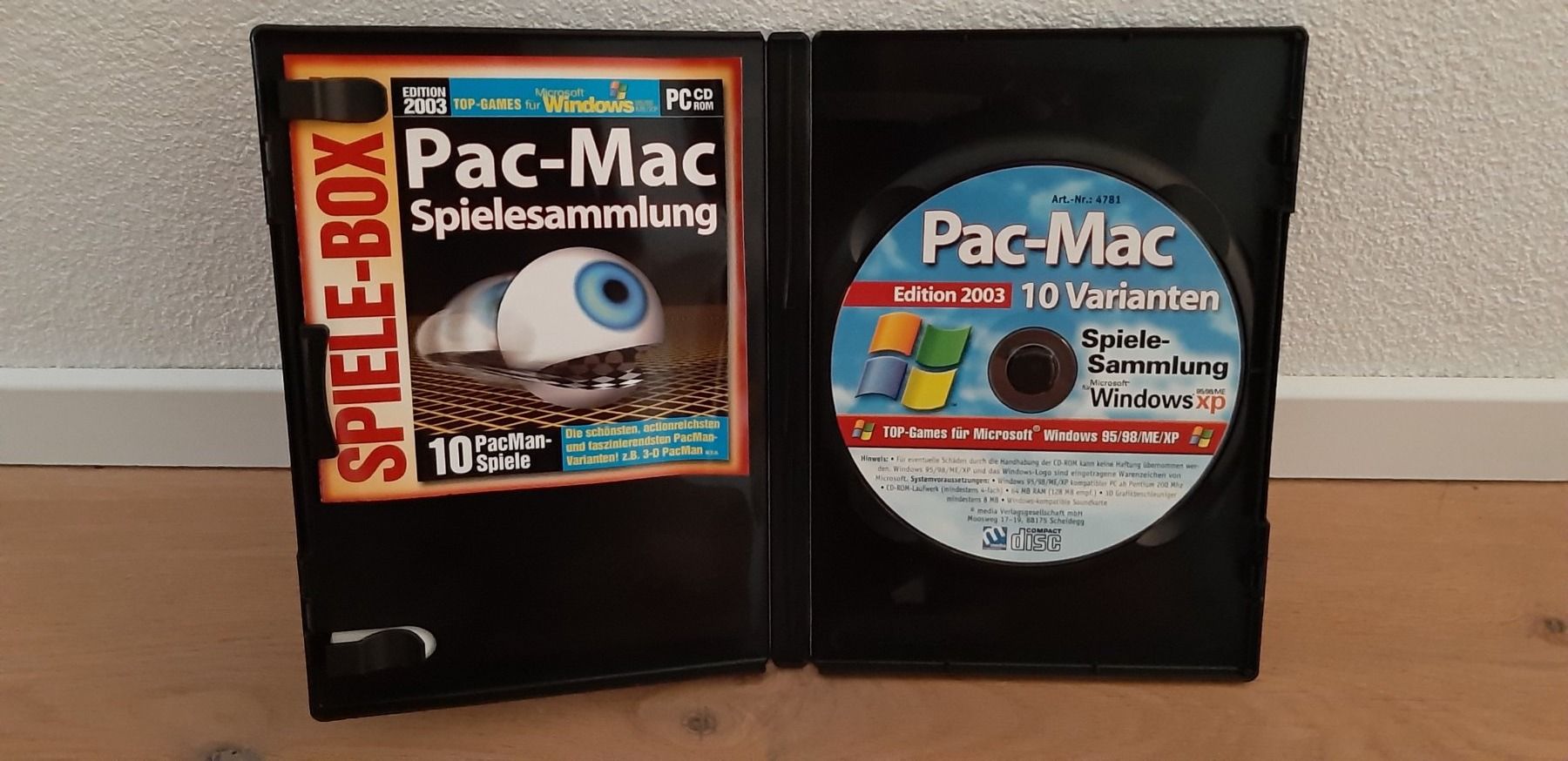 Giochi: Pac-Mac PC Spiel, Jahr 2003 – Usato da Winterthur venduto da meci02 2