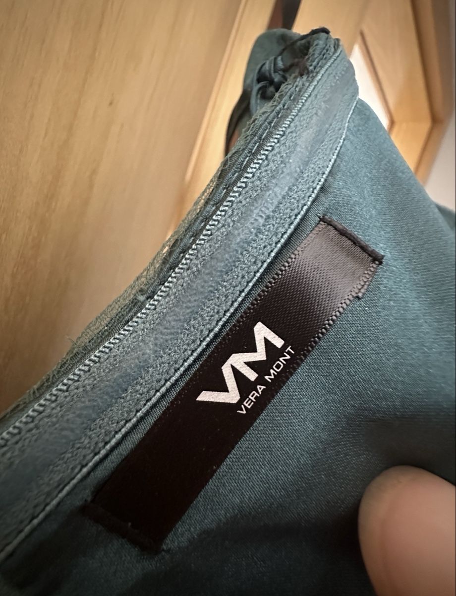 Vestiti: Vera Mont Abendkleid, Gr. 40, Petrol – Usato da Othmarsingen venduto da Kik1985 3