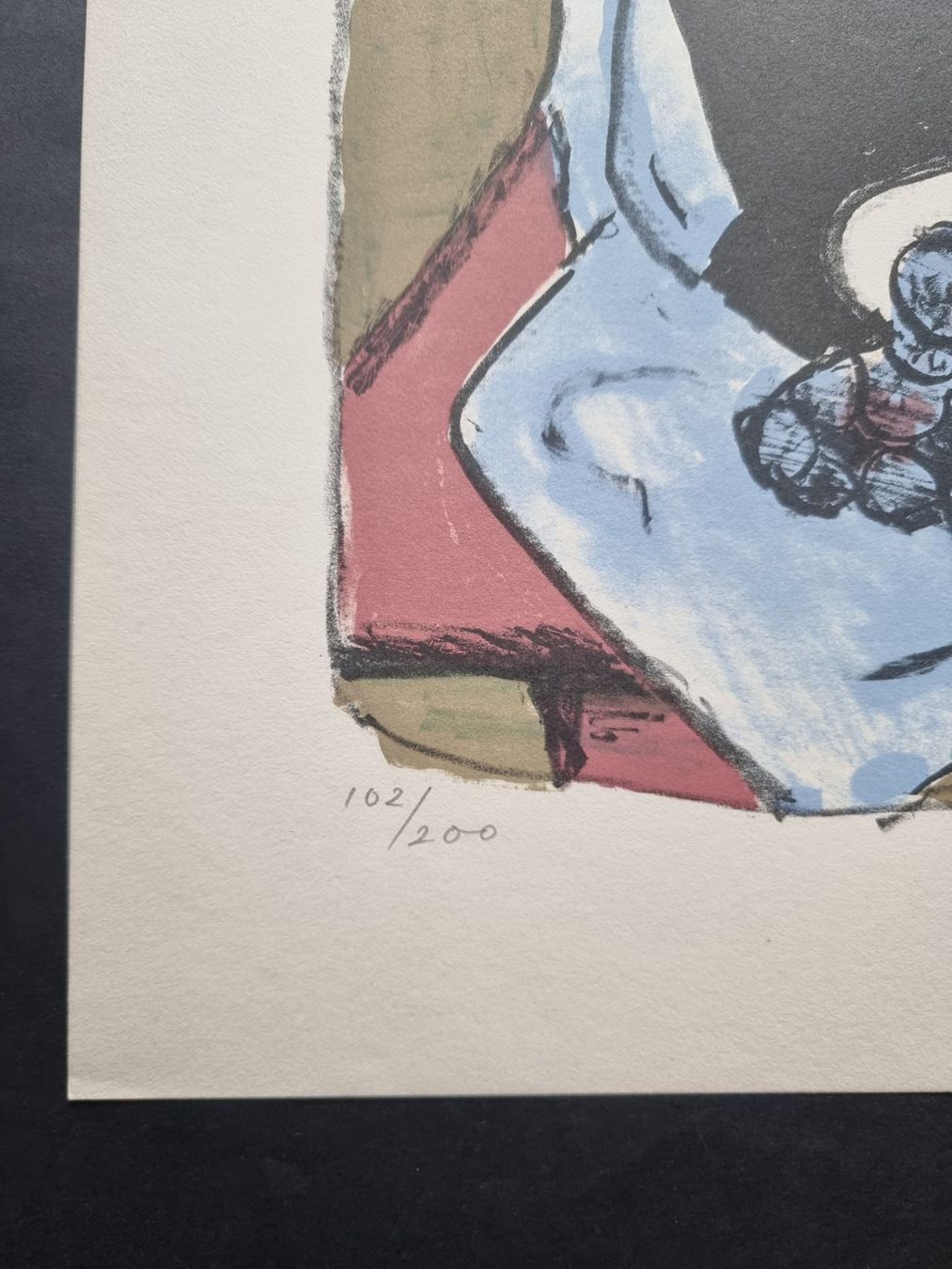Arts picturaux & lithographies: RUTH STAUFFER LITHOGRAPHIE SIGNIERT NUMMERIERT – D'occasion à Gersau par grafik-kunst 2