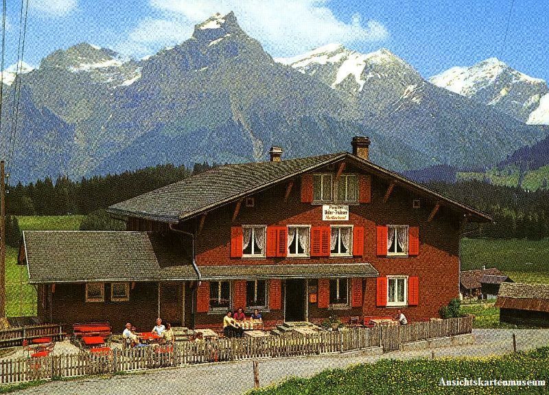 Ansichtskarten: Engelberg Untertrübsee Restaurant c1970 – Gebraucht aus Emmenbrücke von teestube