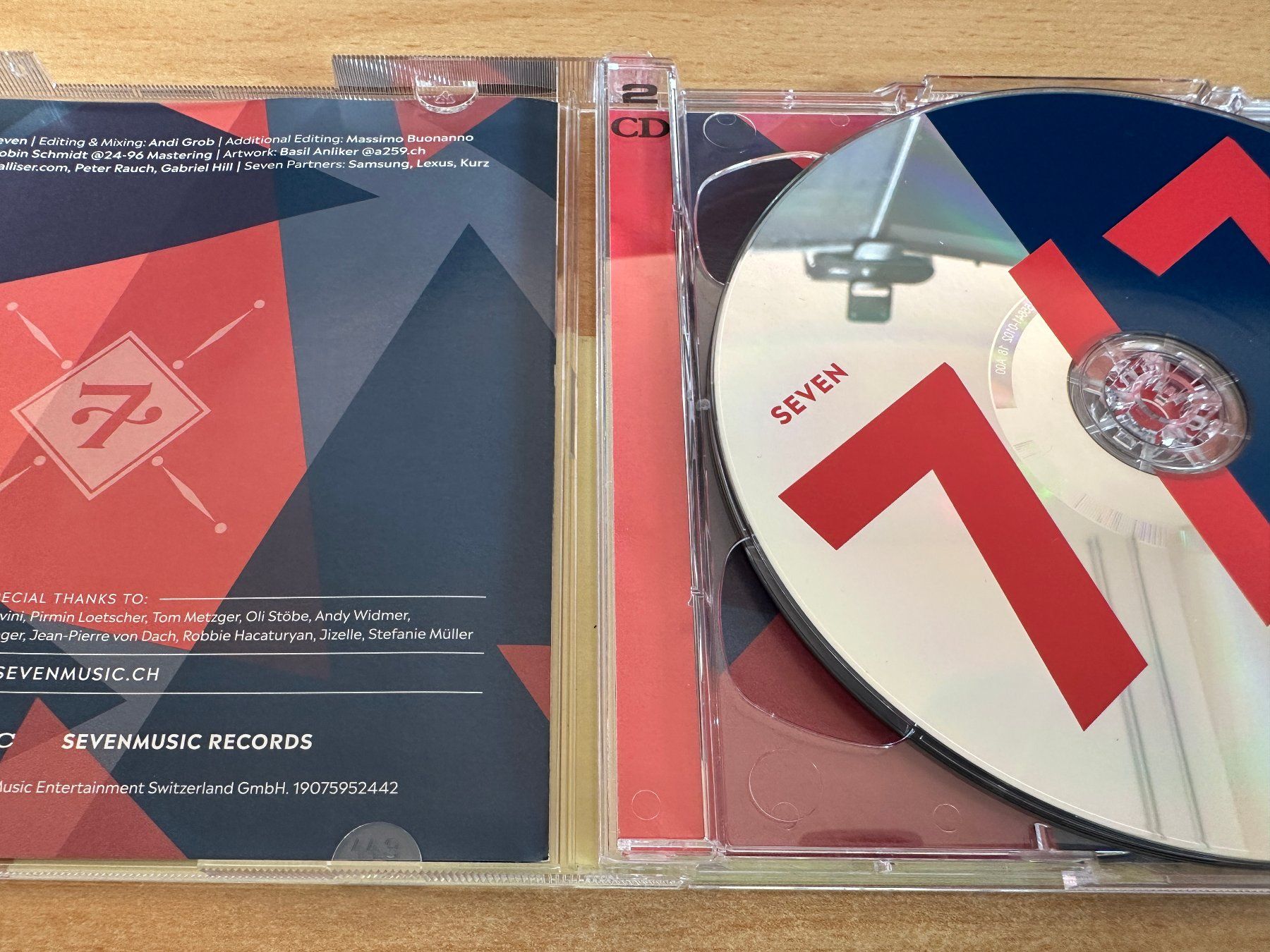 CD: P4 Seven 7/7 Live Experience - 2 CD – Usato da Rikon im Tösstal venduto da Alpenmutz 2