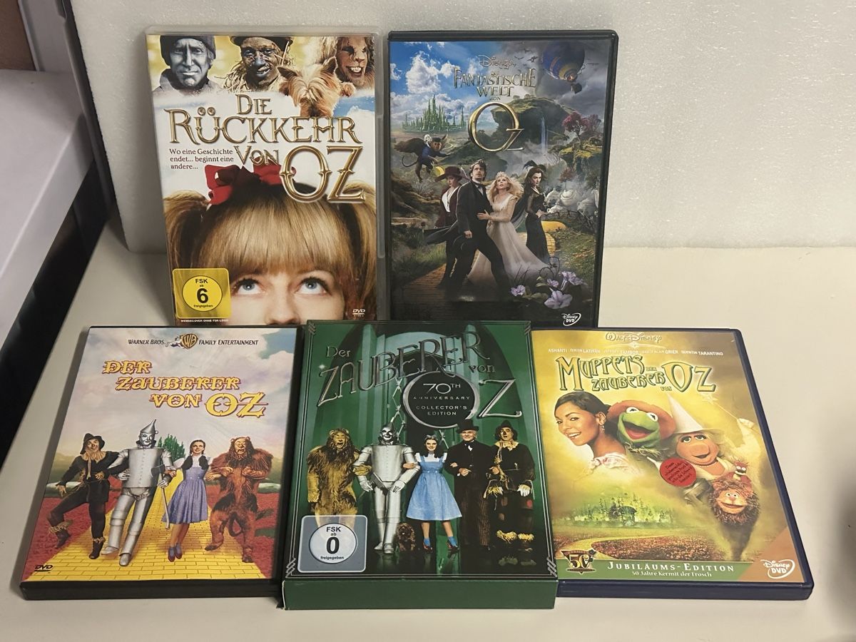 Tutti i DVDs: Der Zauberer Von OZ DVD Filme Set – Usato da Deitingen venduto da Himhip