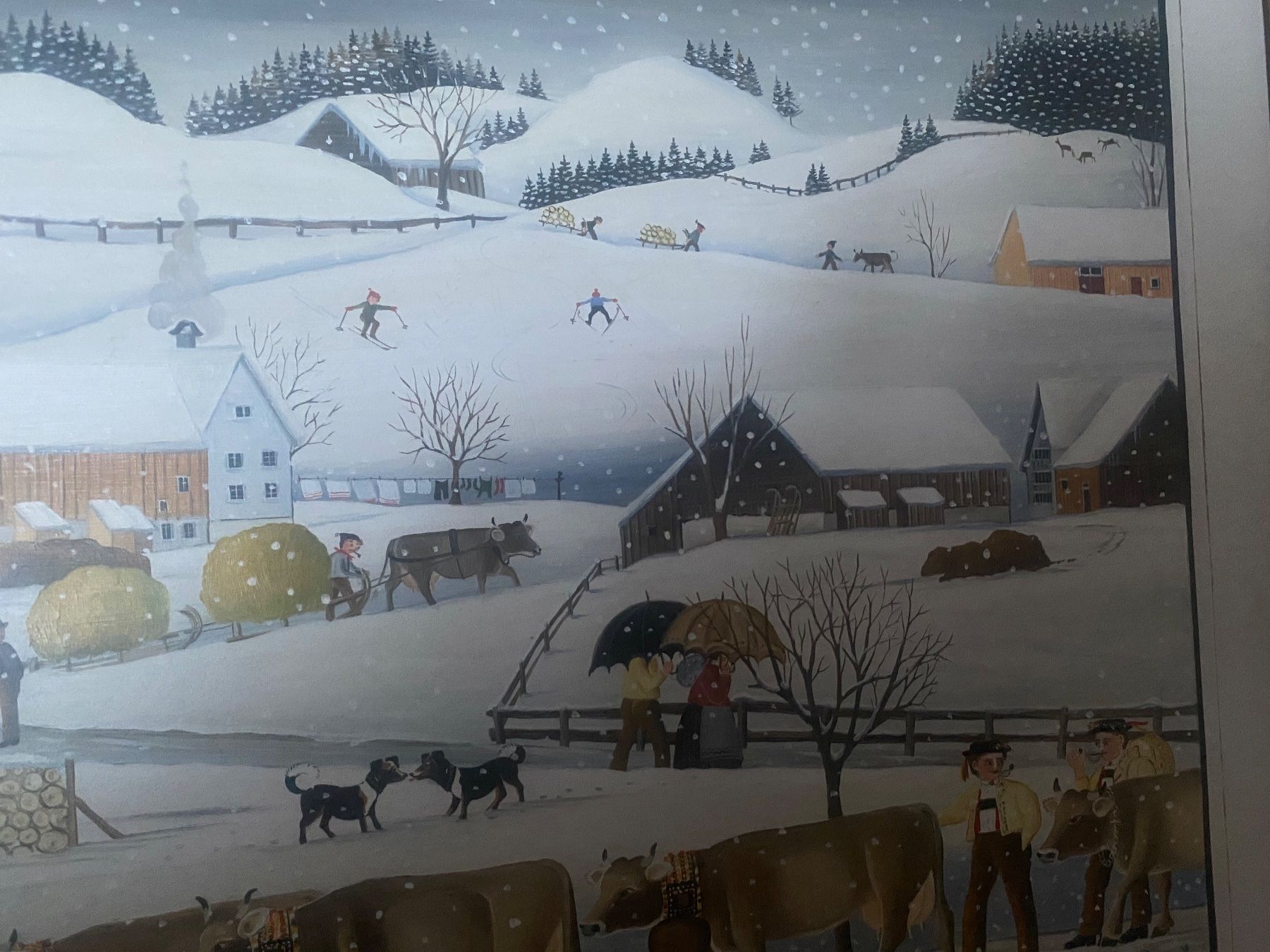 Dipinti: Appenzeller Winterbild – Usato da Eichberg venduto da Peter0231 1