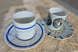 KAFFEESET SAMMELTASSEN PFISTER GRAF VON HENNEBERG ESPRESSO