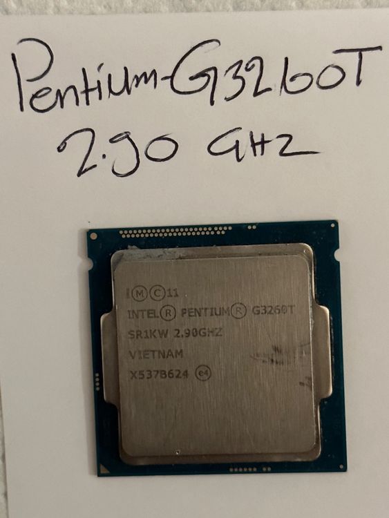 Pentium G3260T 2.90 GHz. Gebraucht (Gebraucht) in Zürich für CHF 5 ...