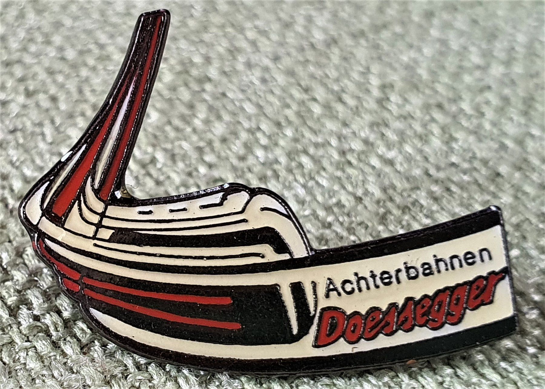 Broschen & Nadeln: D535 - Pin Achterbahn Doessegger 1982 – Gebraucht aus Reinach BL von Boston-Verkauf