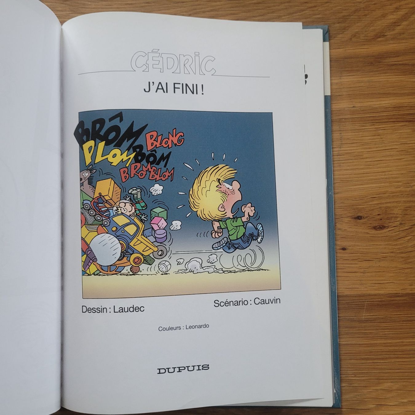 Fumetti: BD EO Cédric Tome 20 J'ai Fini – Usato da Biel/Bienne venduto da Destockweb 1