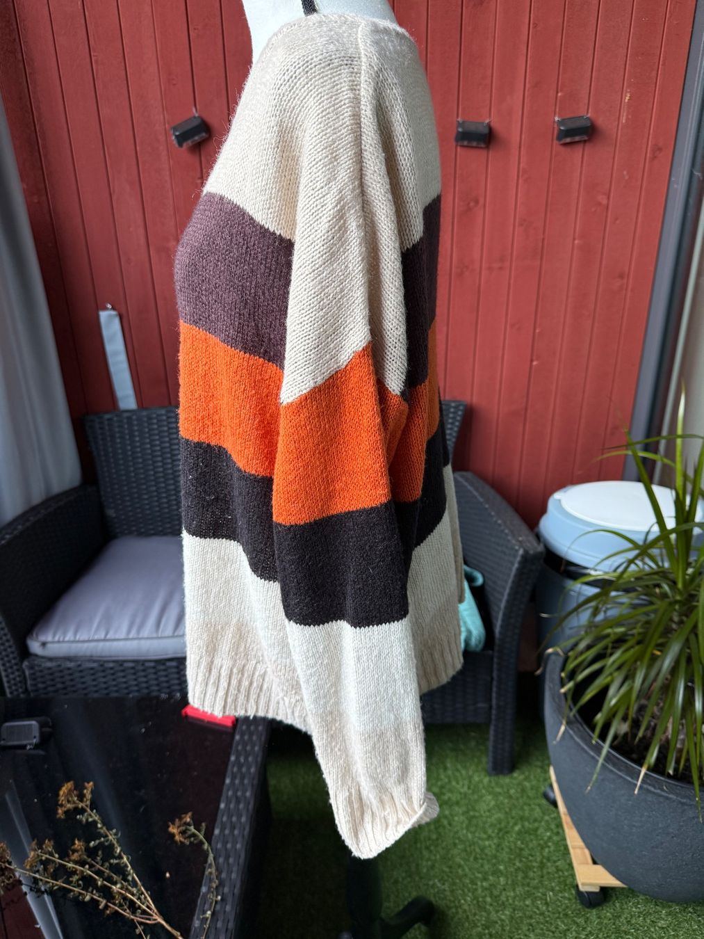 Maglioni & Felpe: Warmer Strickpullover mit Streifen, Grösse L – Usato da Riehen venduto da ann_76jw 6