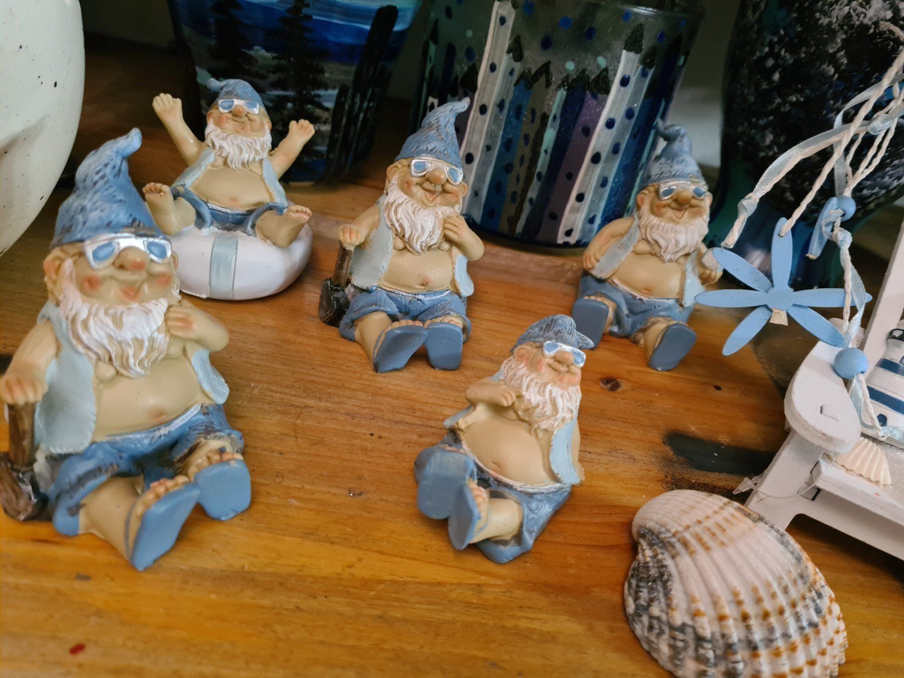 Statuette: Weihnachtsmann-Deko Figur 11.5 cm – Nuovo (secondo la descrizione) da Amriswil venduto da kleindeko 3